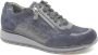 Durea Sneaker 6263 685 9853 Marine Blauw Metallic Combi Suède Wijdte H 4½ 37½ - Thumbnail 1