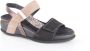 Durea 7418.795.0496-H dames sandalen sportief (7.5) zwart - Thumbnail 1