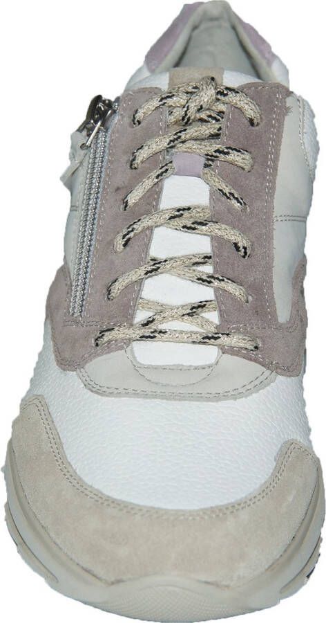 Durea Dames Sneaker 6279-685-0358 L.Taupe Wit L.Beige Wijdte H 43 )