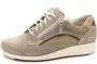 Durea Go Dames Sneaker 6271-685-0276 Taupe Combi Wijdte H (38.5) - Thumbnail 1