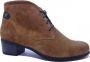 Durea Korte Veterlaars 9603 935 H Cognac Suede - Thumbnail 1