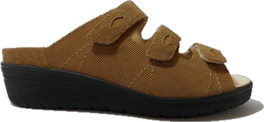 Durea Slipper 7369 044 9465 Wijdte G Cognac