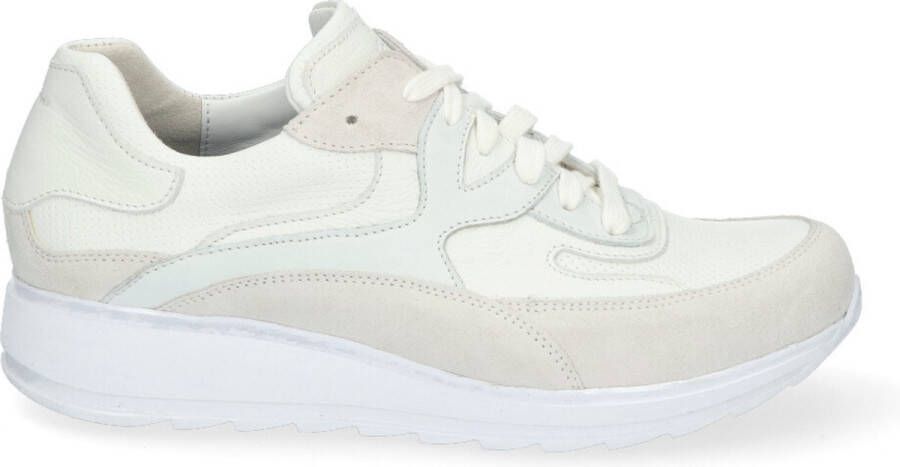 Durea 6272 688 0348 White K-Wijdte Lage sneakers