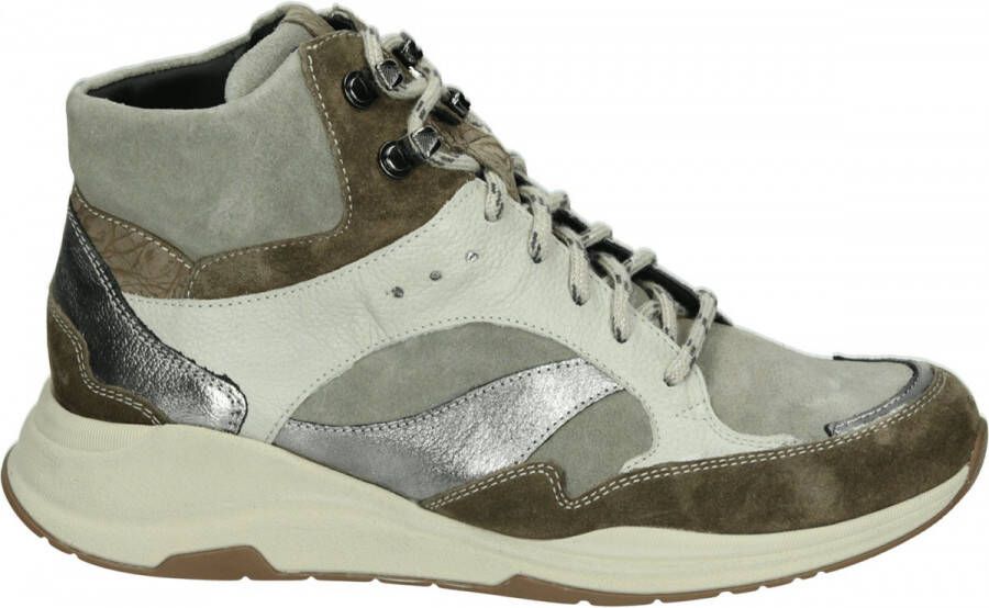 Durea Sneakers Dames Lage sneakers Damesschoenen Suède 9755 685 Beige