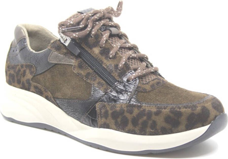 Durea 6295 605 1175 Multi Color H-Wijdte Veterschoenen