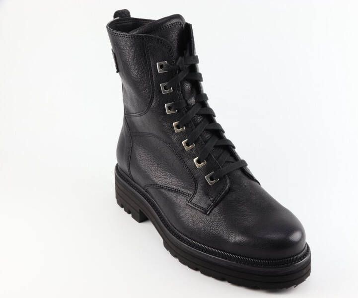 Durea Veterboot 9758 758 5598 Zwart Wijdte K