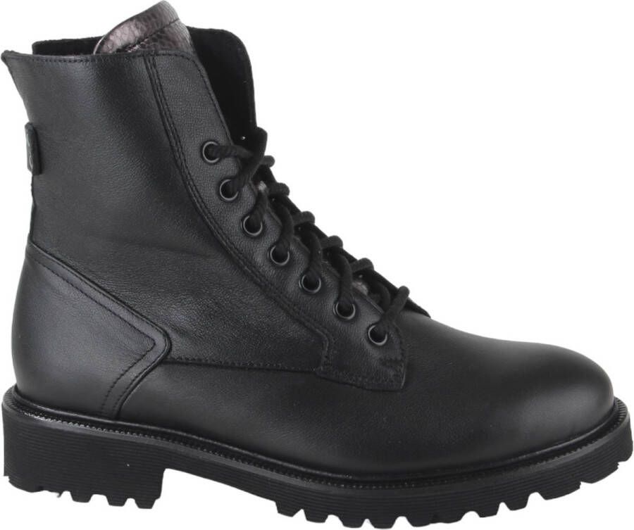 Durea 9769.185.1170-H dames veterboots sportief (4 5) zwart