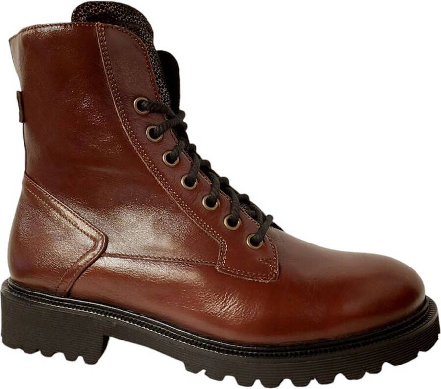 Durea Veterboot 9769 185 1354 Bruin Cognac Wijdte H