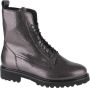 Durea Veterboot 9801 188 1207 Zwart Grijs Wijdte K - Thumbnail 1