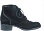 Durea 9738 918K Zwart K Wijdte Veter boots - Thumbnail 1