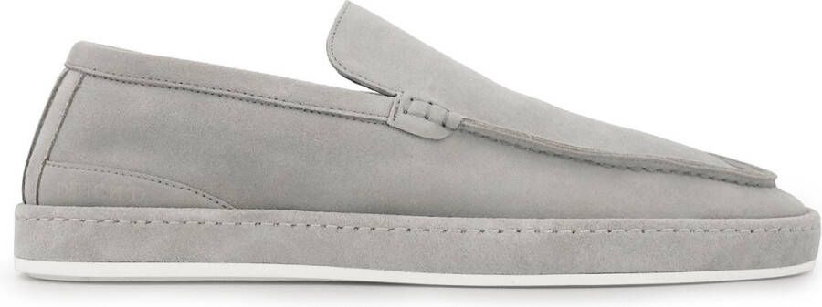 DUTCH'D Loafer Grijs Luxe Sportief Suede Refine