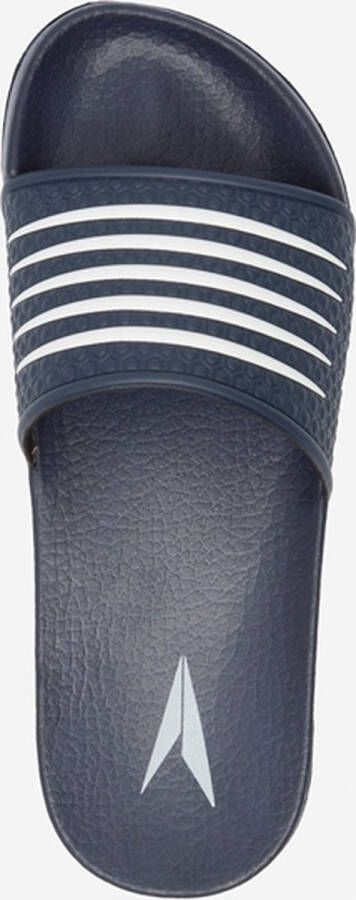 Dutchy dames badslippers blauw