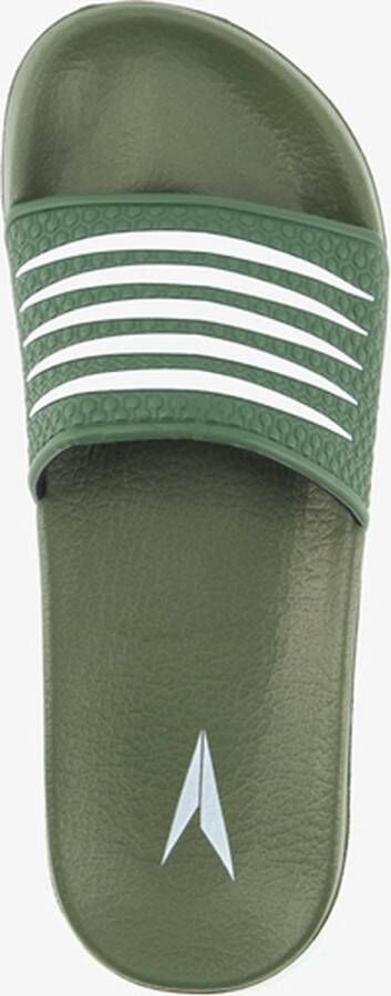 Dutchy heren badslippers groen