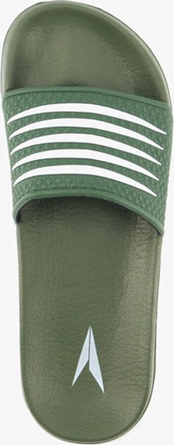 Dutchy heren badslippers groen - Foto 1