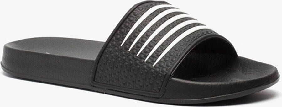 Dutchy heren badslippers zwart