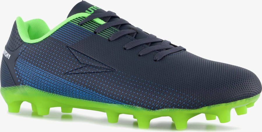 Dutchy MG heren voetbalschoenen blauw groen Uitneembare zool