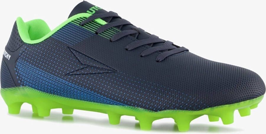 Dutchy MG heren voetbalschoenen blauw groen Uitneembare zool