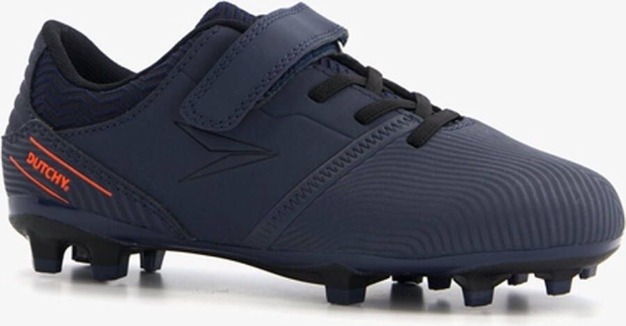 Dutchy Striker FG kinder voetbalschoenen blauw Uitneembare zool