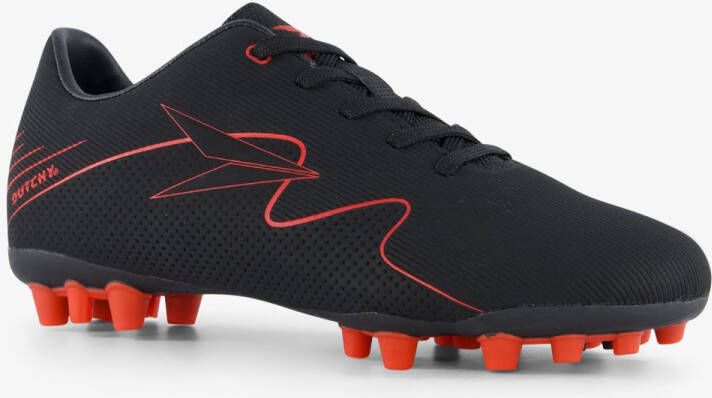 Dutchy Striker MG kinder voetbalschoenen zwart Uitneembare zool