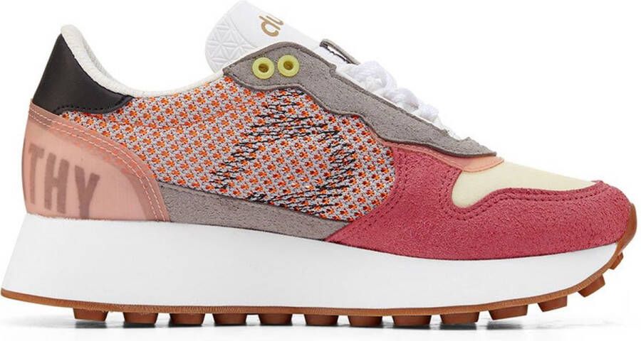 DUUO SHOES Calma High Sneakers Oranje Vrouw