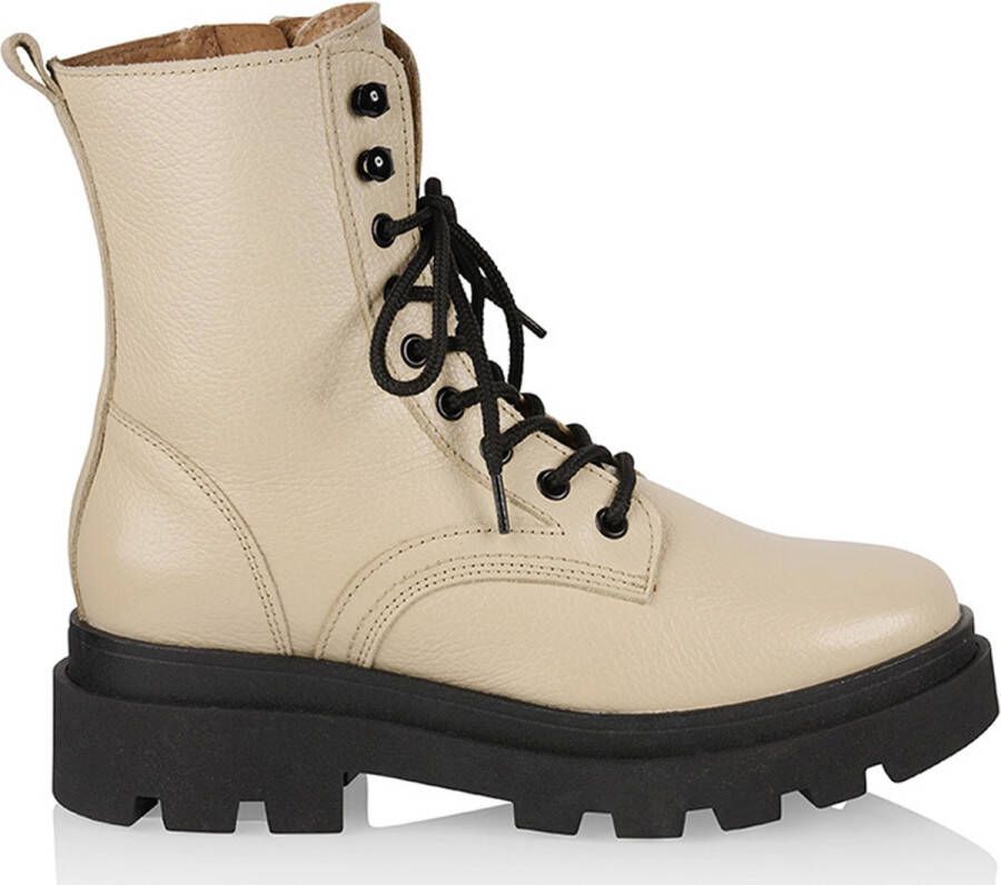 Dwrs veter boot Krakau grainy beige