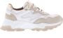 Dwrs Dames Sneakers Chester White Sand Wit - Thumbnail 1