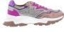 Dwrs CHESTER Steel Fuchsia Dames Sneaker B10649 - Thumbnail 1