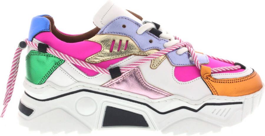 Dwrs Dames Sneakers Jupiter White Multi