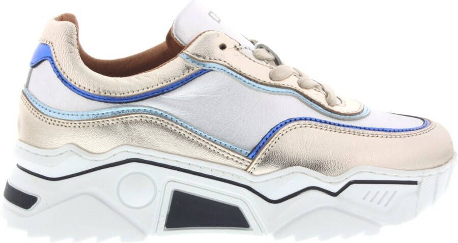 Dwrs Dames Sneakers Moon Silver Champagne Zilver