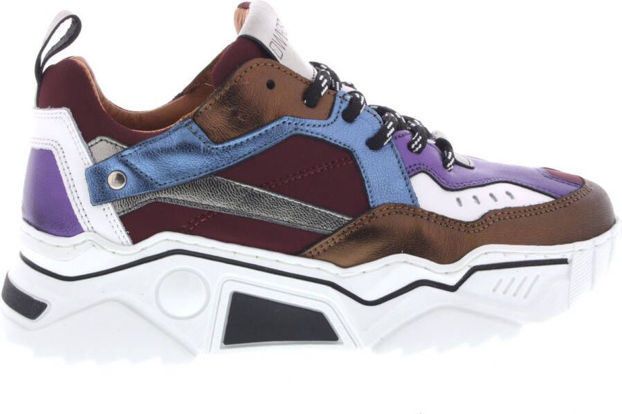 Dwrs Dames Sneakers Pluto Purple Bordeaux Paars