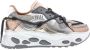 DWRS LABEL DWRS Saturnus | grey stone Grijs Leer Lage sneakers Dames - Thumbnail 4