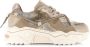 DWRS LABEL DWRS Jupiter | taupe stone Taupe Leer Lage sneakers Dames - Thumbnail 5