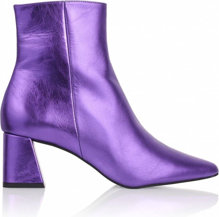 DWRS LABEL DWRS LUGANO Purple Dames Boots B10771