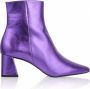 DWRS LABEL DWRS LUGANO Purple Dames Boots B10771 - Thumbnail 4