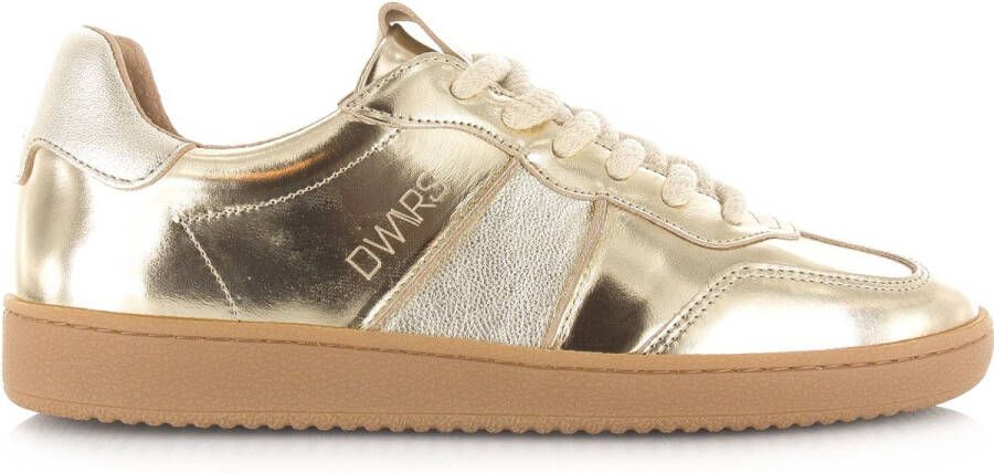 DWRS LABEL DWRS POONA sneakers dames goud Leer Lage sneakers Dames