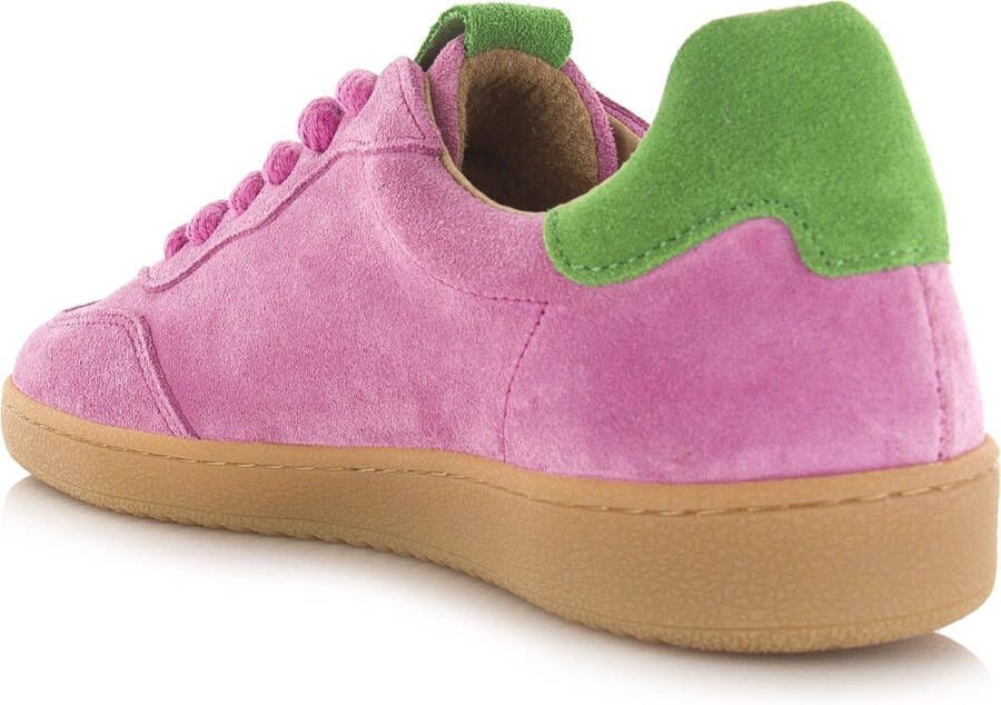 DWRS LABEL DWRS POONA sneakers dames roze Suede Lage sneakers Dames