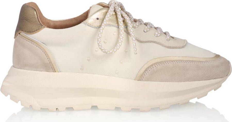 DWRS LABEL DWRS sneaker Metz dames off white beige