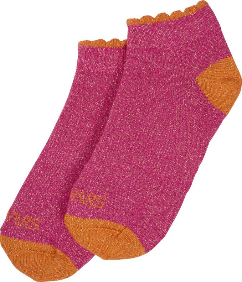 DWRS LABEL Lizzy Socks Sokken Pink Orange One size