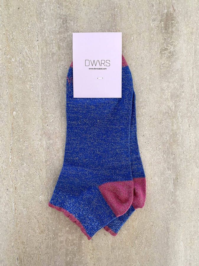 DWRS LABEL Lizzy Socks Sokken Kobalt Pink One size