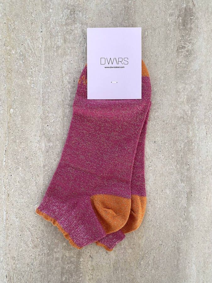 DWRS LABEL Lizzy Socks Sokken Pink Orange One size