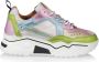 DWRS LABEL Pluto holographic | Lt. Pink Holograph Roze Leer Lage sneakers Dames - Thumbnail 1