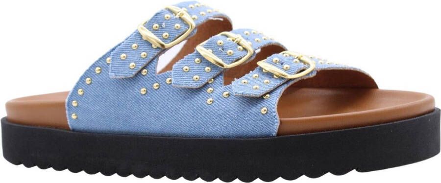 Dwrs Comfort Slipper Mura Blue Dames