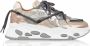 DWRS LABEL DWRS Saturnus | grey stone Grijs Leer Lage sneakers Dames - Thumbnail 1