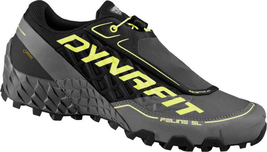 Dynafit Feline SL Goretex Trailrunningschoenen Black Neon Yellow Heren