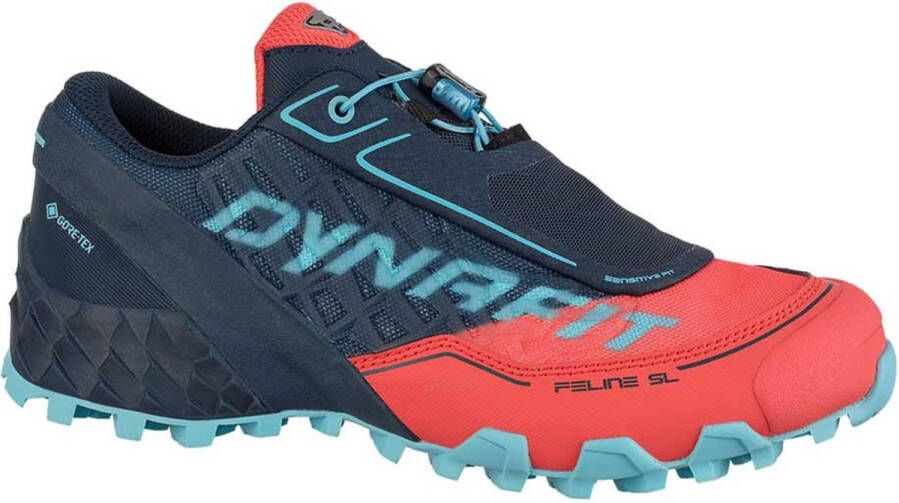 Dynafit Women's Feline SL GTX Trailrunningschoenen blauw