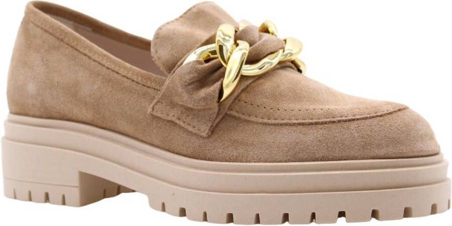 E mia Stijlvolle Comfortabele Loafers Vrouwen Beige Dames