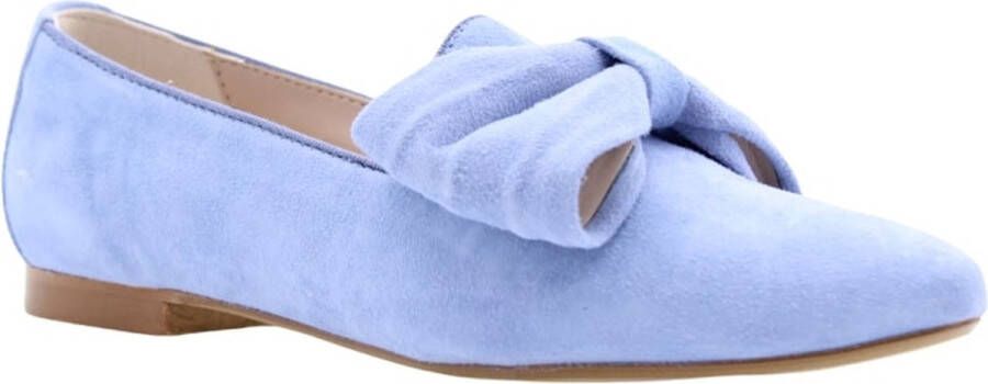 E mia Stijlvolle Moccasin Loafers voor Vrouwen Blue Dames