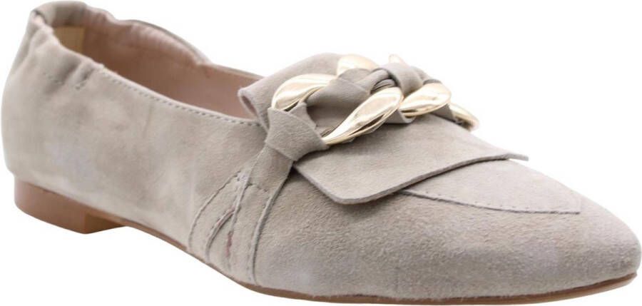 E mia Stijlvolle Comfortabele Loafers Vrouwen Beige Dames