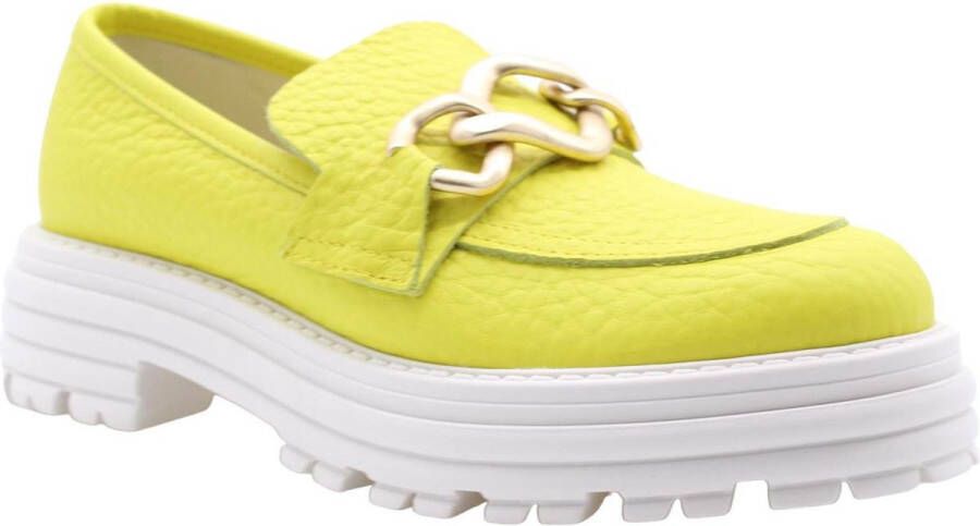 E mia Mocassin Yellow Dames