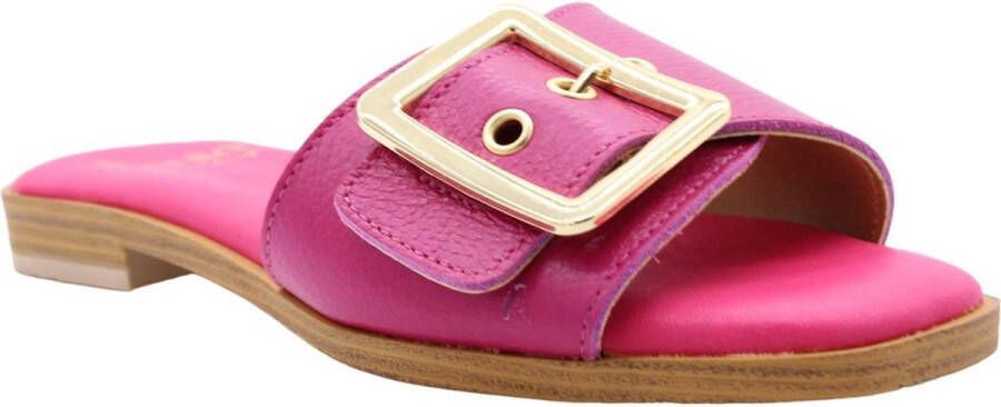 E mia Stijlvolle heeled mules voor vrouwen Pink Dames